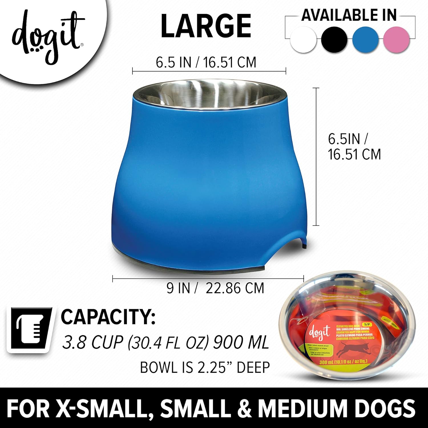 Dog Feeder Drinking Bowls for Dogs & Cats thumbnail 6