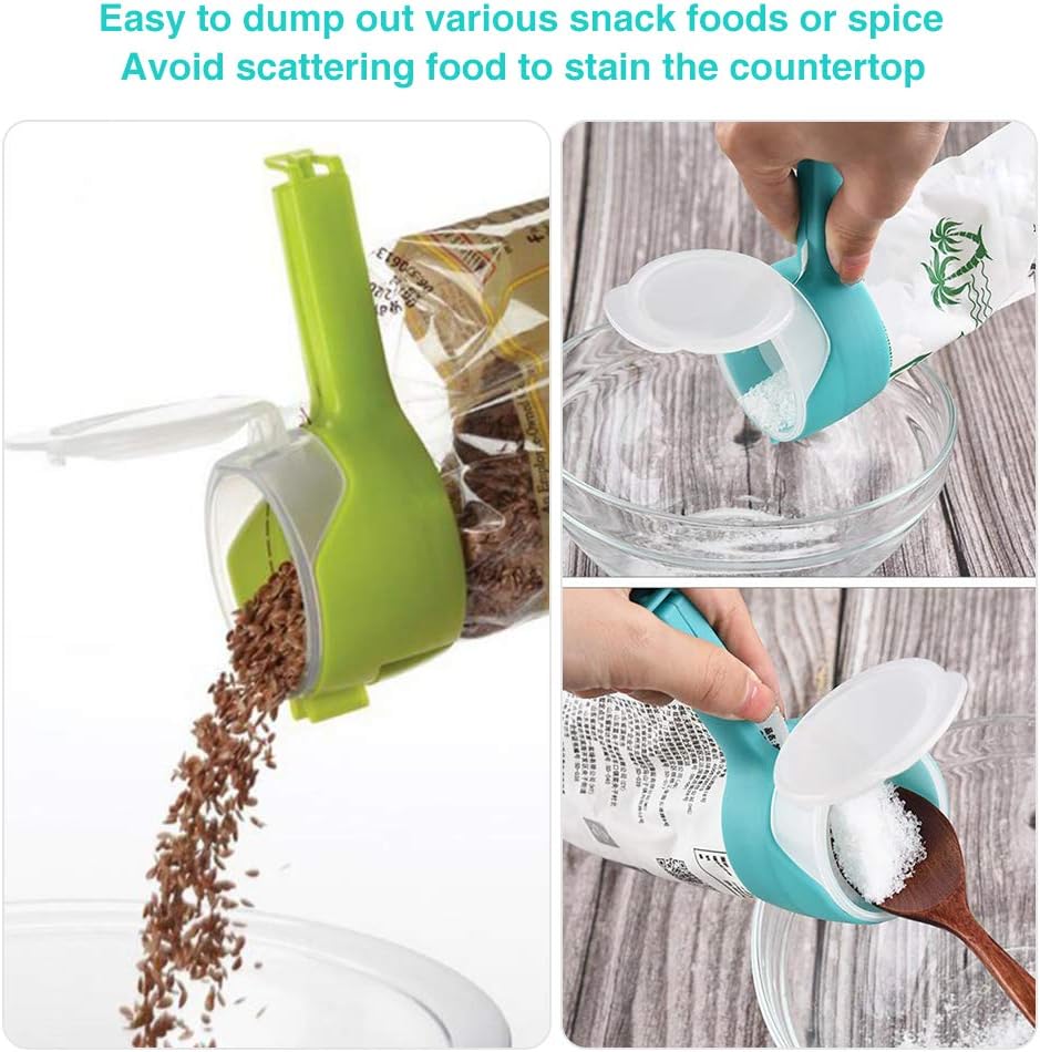 Food Bag Clips with Pour Spouts thumbnail 3